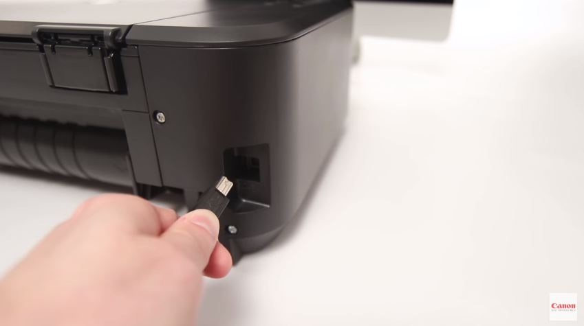 What are the types of printer connections?