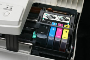 printer inks in situ