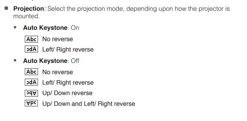 How To Flip Projector Image Upside Down