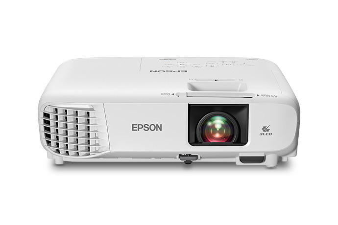 How to turn up volume on Epson projector without remote 