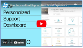 HP Support Dashboard - Youtube Thumbnail