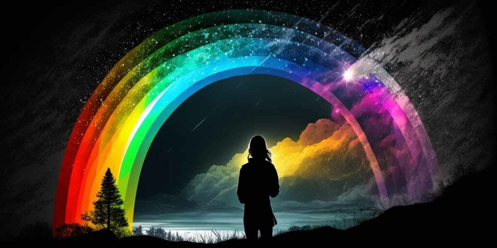 Can you see rainbows at night? DLP Rainbow Effect Solved!