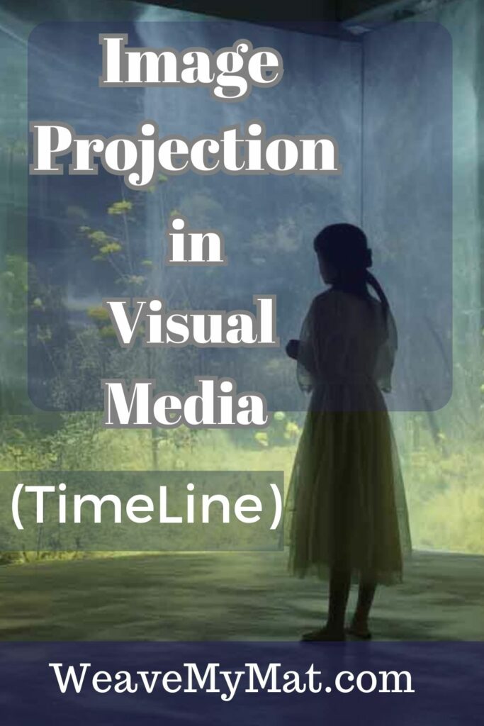 Timeline of image projection in visual media