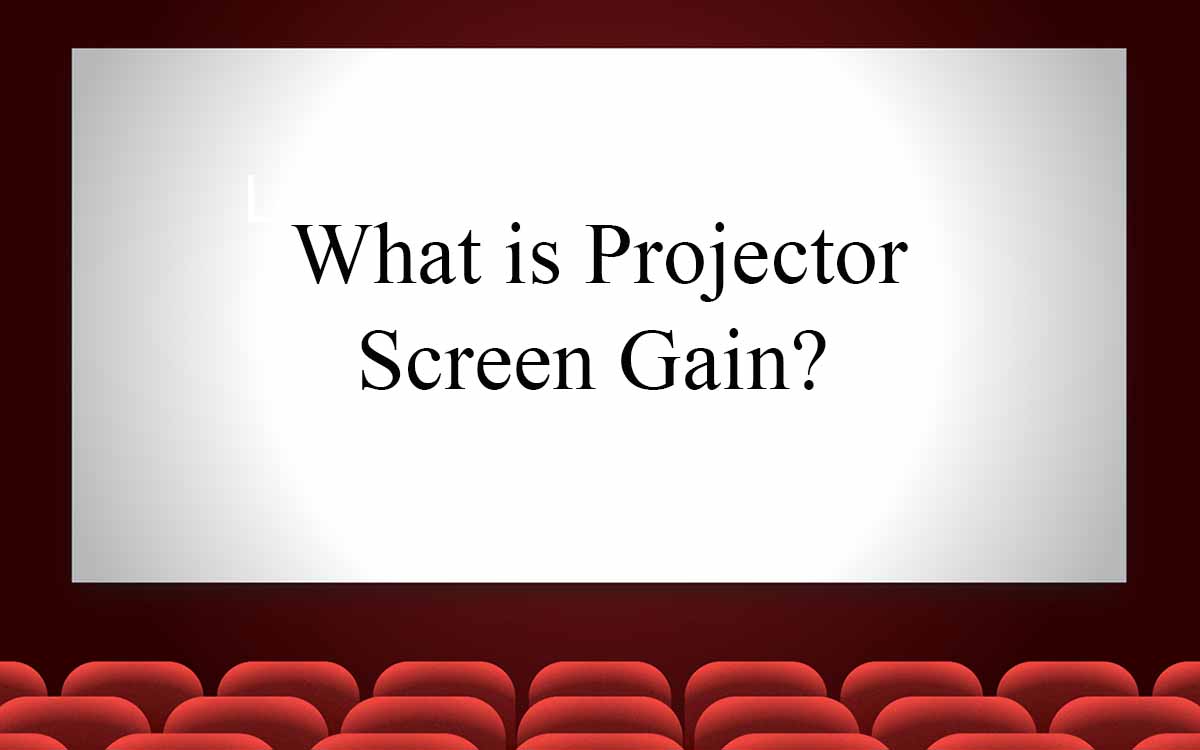 what is projector screen gain?